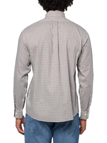 Men's Non-Iron Button Down Stretch Twill Long Sleeve Sport Shirt