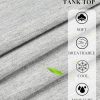 510ewL6FyqL.jpg COOFANDY Mens Casual Tank Tops Moisture Wicking Muscle Sleeveless Shirts Soft Bamboo Viscose Tank Shirt 2 Pack
