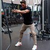 Men's 3 Pack Workout T Shirts Short Sleeve Gym Bodybuilding Muscle Shirt Base Layer Fitness Tee Tops