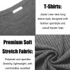 51GgYZOh3L.jpg Men's 2 Pack Muscle T-Shirt Stretch Long Sleeve Gym Workout Bodybuilding Training Tee Shirts Casual Hipster Tops