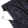 Men's Gym Workout Shorts Lightweight Running Bodybuilding with Pockets Black