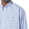 Men's Big & Tall Non-Iron Stretch Oxford Long Sleeve Check Sport Shirt