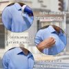 Mens Dress Shirts Short Sleeve Regular Fit Lightweight Untucked Button Down Shirt
