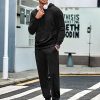Men's Tracksuit 2 Piece Hoodie Sweatsuit Sets Casual Jogging Athletic Suits