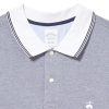 Men's Short Sleeve Cotton Pique Stretch Logo Polo Shirt