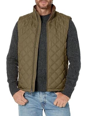 Men's Diamond Quilted Vest