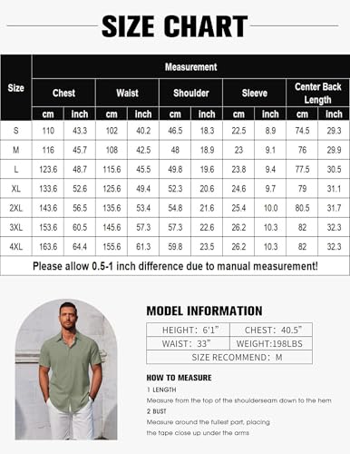 Men's Button Down Shirts Short Sleeve Casual Summer Beach Shirts Vacation Wedding Shirts