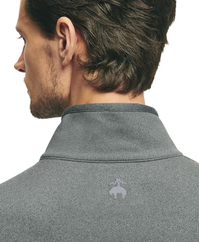 Men's Performance Stretch Long Sleeve Golf Half-Zip Sweater
