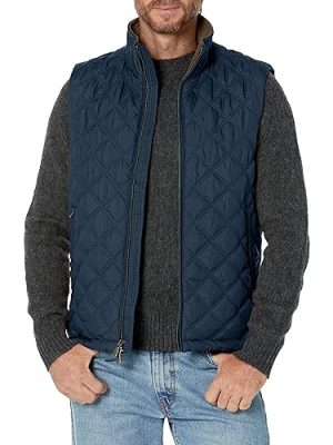 Men's Diamond Quilted Vest