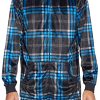 Men's Mink Fleece Hooded One-Piece Union Suit Pajamas
