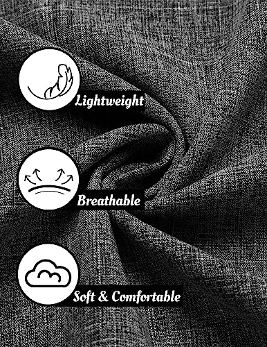 61NdJAWh7L.jpg Men's Linen Shirts Short Sleeve Casual Shirts Button Down Shirt for Men Beach Summer Wedding Shirt